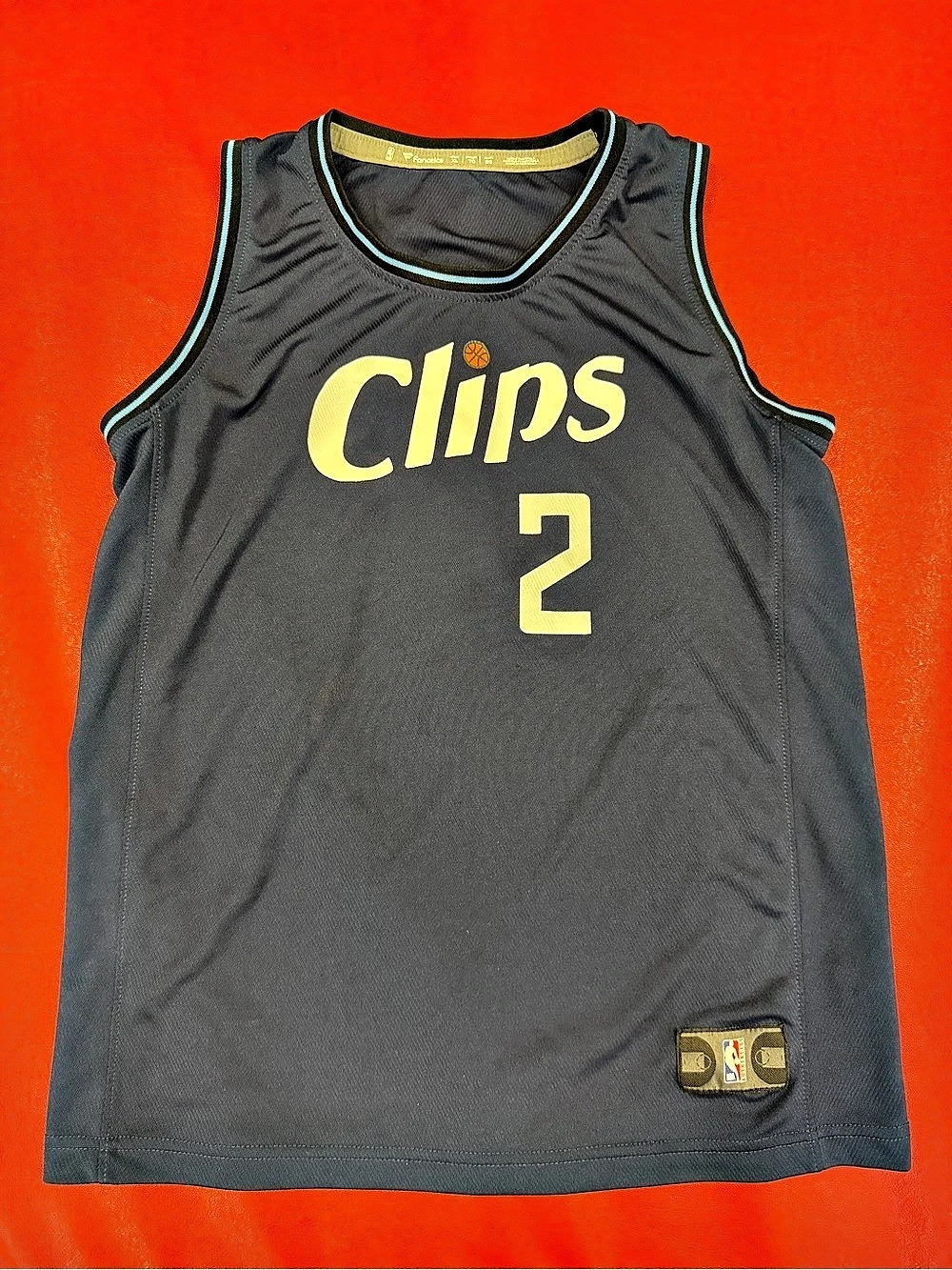 Fanatics Kawhi Leonard Los Angeles Clippers #2 jersey Boys XL